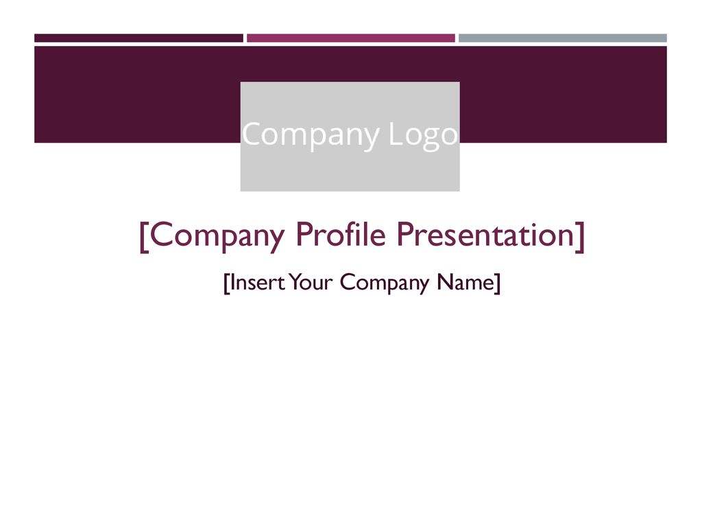 [Company Profile Presentation] - ppt download